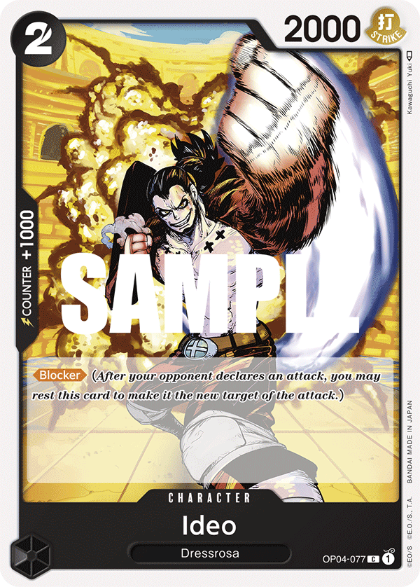 One Piece Card Game: Ideo - EN - OP04-077 (Kingdoms of Intrigue, C)