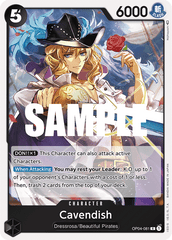 One Piece Card Game: Cavendish - EN - OP04-081 (Kingdoms of Intrigue, R)