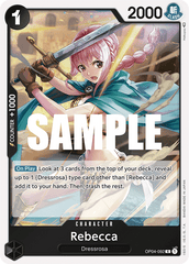 One Piece Card Game: Rebecca - EN - OP04-092 (Kingdoms of Intrigue, R)