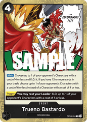 One Piece Card Game: Trueno Bastardo - EN - OP04-094 (Kingdoms of Intrigue, R)
