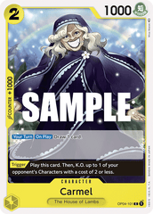 One Piece Card Game: Carmel - EN - OP04-101 (Kingdoms of Intrigue, C)