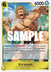 One Piece Card Game: Kin'emon - EN - OP04-102 (Kingdoms of Intrigue, R)