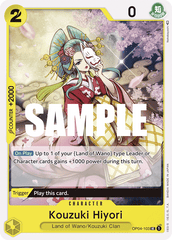 One Piece Card Game: Kouzuki Hiyori - EN - OP04-103 (Kingdoms of Intrigue, UC)