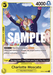 One Piece Card Game: Charlotte Moscato - EN - OP04-108 (Kingdoms of Intrigue, UC)
