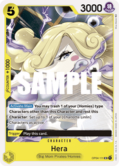 One Piece Card Game: Hera - EN - OP04-111 (Kingdoms of Intrigue, UC)