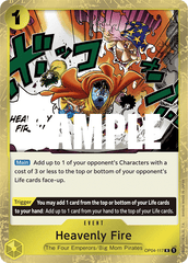 One Piece Card Game: Heavenly Fire - EN - OP04-117 (Kingdoms of Intrigue, R)