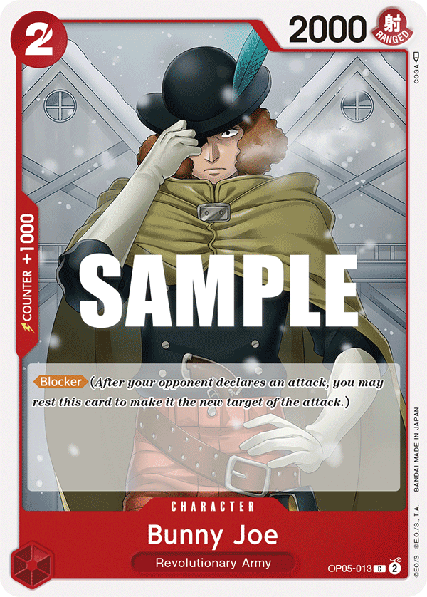 One Piece Card Game: Bunny Joe - EN - OP05-013 (Awakening of The New Era, C)