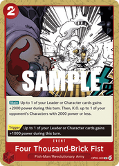 One Piece Card Game: Four Thousand-Brick Fist - EN - OP05-020 (Awakening of The New Era, UC)