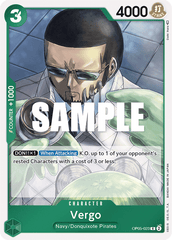 One Piece Card Game: Vergo - EN - OP05-023 (Awakening of The New Era, R)