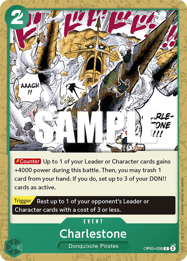 One Piece Card Game: Charlestone - EN - OP05-038 (Awakening of The New Era, C)