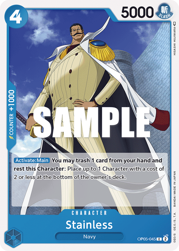 One Piece Card Game: Stainless - EN - OP05-045 (Awakening of The New Era, C)