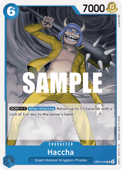 One Piece Card Game: Haccha - EN - OP05-049 (Awakening of The New Era, UC)