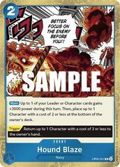 One Piece Card Game: Hound Blaze - EN - OP05-057 (Awakening of The New Era, R)