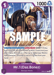 One Piece Card Game: Mr.1(Daz.Bonez) - EN - OP05-075 (Awakening of The New Era, C)