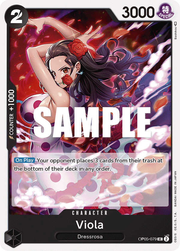 One Piece Card Game: Viola - EN - OP05-079 (Awakening of The New Era, UC)
