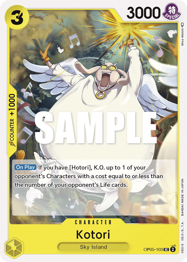 One Piece Card Game: Kotori - EN - OP05-103 (Awakening of The New Era, UC)