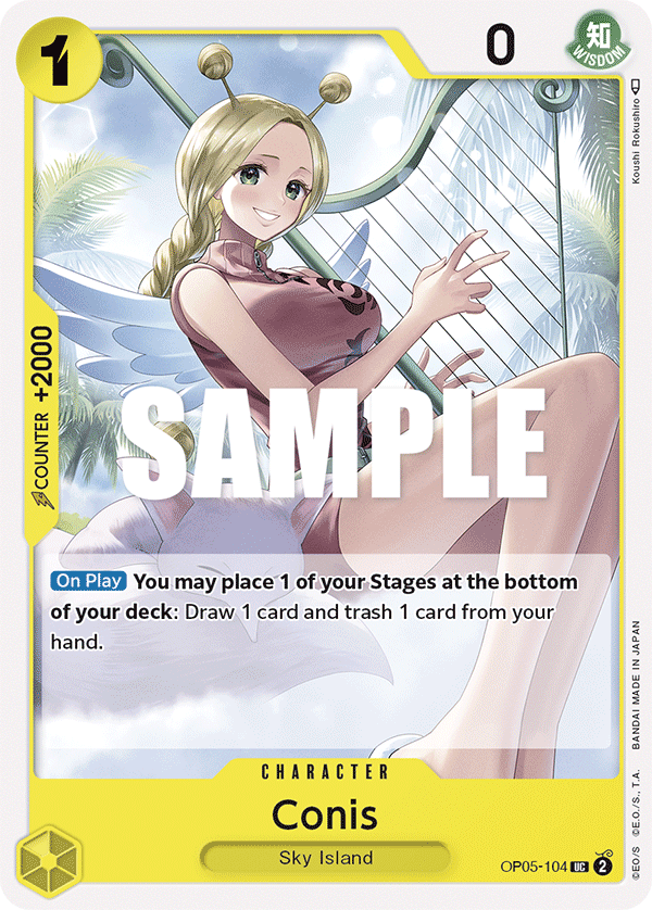 One Piece Card Game: Conis - EN - OP05-104 (Awakening of The New Era, UC)