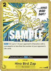 One Piece Card Game: Hino Bird Zap - EN - OP05-116 (Awakening of The New Era, C)