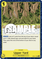 One Piece Card Game: Upper Yard - EN - OP05-117 (Awakening of The New Era, UC)