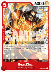 One Piece Card Game: Bear.King - EN - OP06-012 (Wings of The Captain, UC)