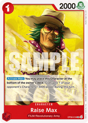 One Piece Card Game: Raise Max - EN - OP06-016 (Wings of The Captain, UC)