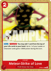 One Piece Card Game: Meteor-Strike of Love - EN - OP06-017 (Wings of The Captain, C)