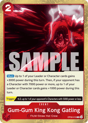 One Piece Card Game: Gum-Gum King Kong Gatling - EN - OP06-018 (Wings of The Captain, R)