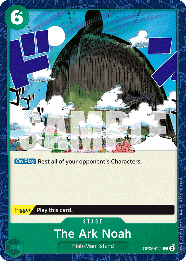 One Piece Card Game: The Ark Noah - EN - OP06-041 (Wings of The Captain, C)