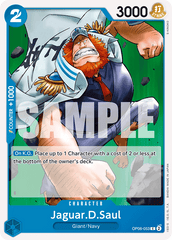 One Piece Card Game: Jaguar.D.Saul - EN - OP06-053 (Wings of The Captain, C)