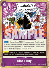 One Piece Card Game: Black Bug - EN - OP06-077 (Wings of The Captain, R)