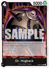 One Piece Card Game: Dr. Hogback - EN - OP06-090 (Wings of The Captain, R)