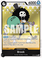 One Piece Card Game: Brook - EN - OP06-092 (Wings of The Captain, R)