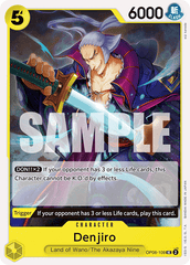 One Piece Card Game: Denjiro - EN - OP06-109 (Wings of The Captain, UC)