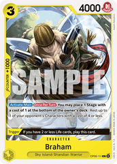 One Piece Card Game: Braham - EN - OP06-111 (Wings of The Captain, C)