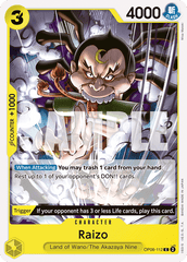 One Piece Card Game: Raizo - EN - OP06-112 (Wings of The Captain, C)