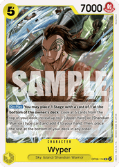 One Piece Card Game: Wyper - EN - OP06-114 (Wings of The Captain, UC)