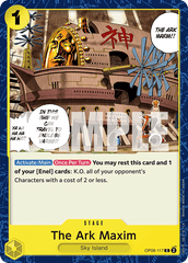 One Piece Card Game: The Ark Maxim - EN - OP06-117 (Wings of The Captain, C)