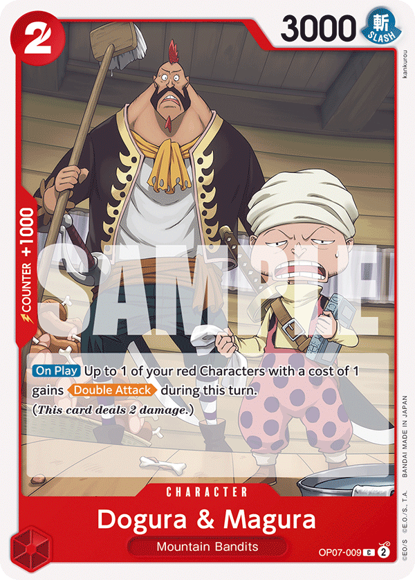 One Piece Card Game: Dogura & Magura - EN - OP07-009 (500 Years in The Future, C)