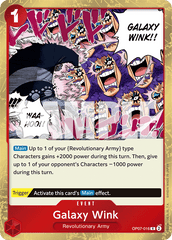 One Piece Card Game: Galaxy Wink - EN - OP07-016 (500 Years in The Future, R)