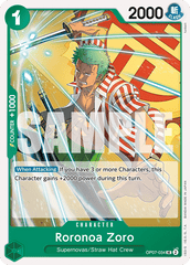 One Piece Card Game: Roronoa Zoro - EN - OP07-034 (500 Years in The Future, UC)