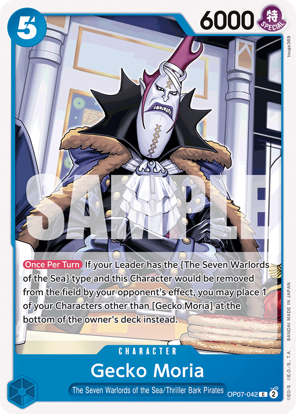 One Piece Card Game: Gecko Moria - EN - OP07-042 (500 Years in The Future, C)