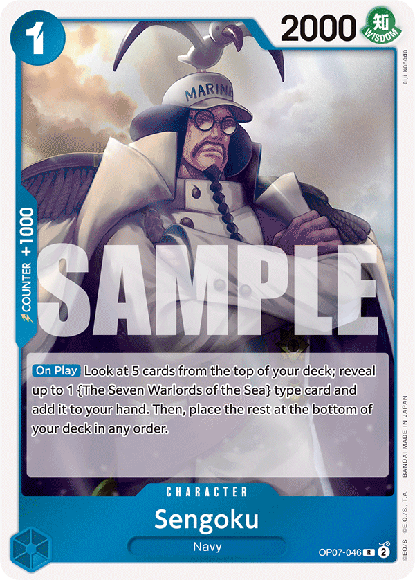 One Piece Card Game: Sengoku - EN - OP07-046 (500 Years in The Future, R)