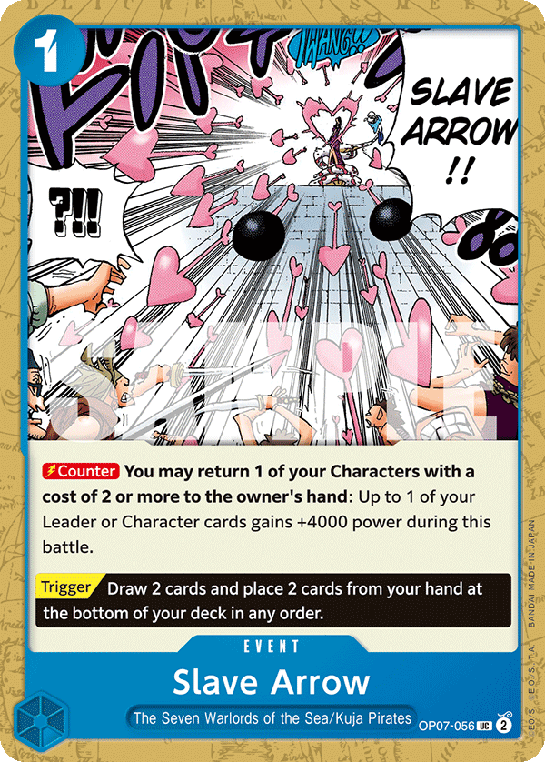 One Piece Card Game: Slave Arrow - EN - OP07-056 (500 Years in The Future, UC)
