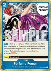 One Piece Card Game: Perfume Femur - EN - OP07-057 (500 Years in The Future, R)