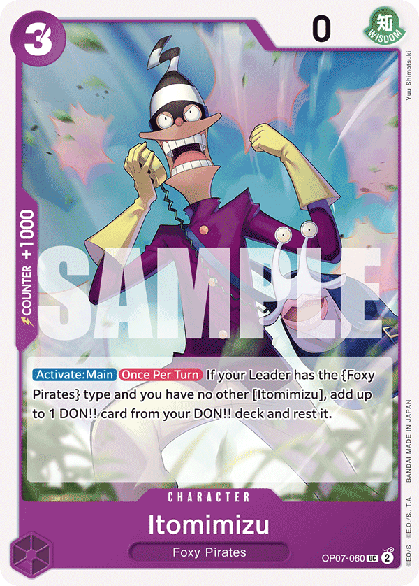 One Piece Card Game: Itomimizu - EN - OP07-060 (500 Years in The Future, UC)