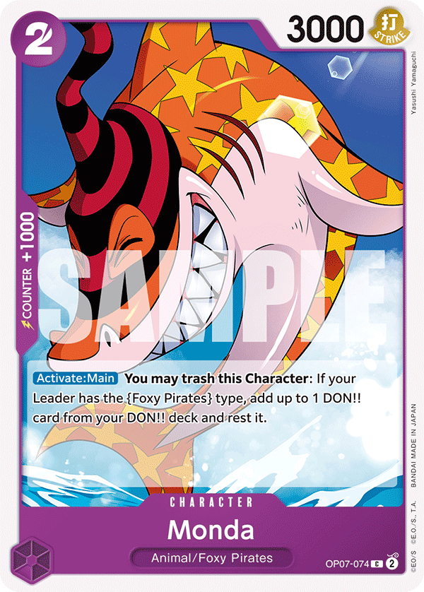 One Piece Card Game: Monda - EN - OP07-074 (500 Years in The Future, C)