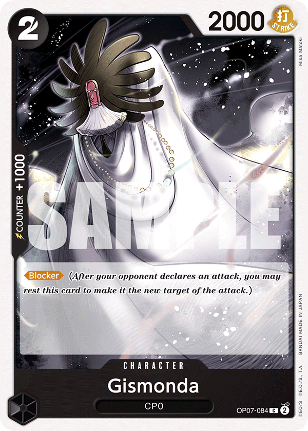 One Piece Card Game: Gismonda - EN - OP07-084 (500 Years in The Future, C)