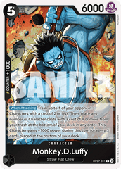 One Piece Card Game: Monkey.D.Luffy - EN - OP07-091 (500 Years in The Future, R)