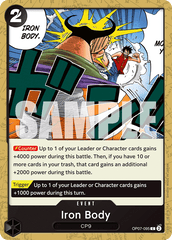 One Piece Card Game: Iron Body - EN - OP07-095 (500 Years in The Future, C)