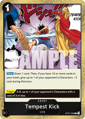 One Piece Card Game: Tempest Kick - EN - OP07-096 (500 Years in The Future, R)